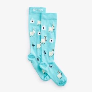 FIGS Trauma Llama compression socks medium